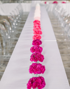 venue in buffalo, florist design for a bat mitzvah, bar mitzvah in buffalo 
