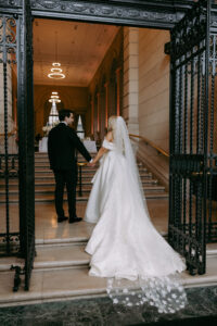 entrance to wedding