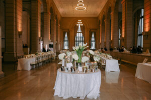 Admiral Room Romantic wedding