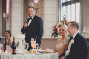 father toasting bride and groom @admiralroom.com