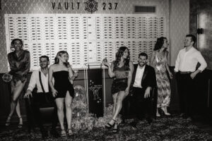 company holiday party party vault@237 Admiral room company party December party