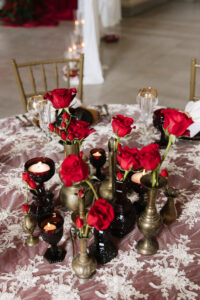 luxury linen Admiral Room wedding