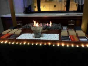 s'mores dessert station @ Admiral Room